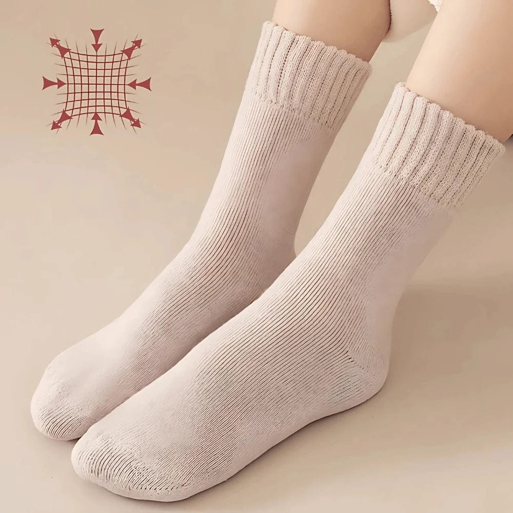 Chaussettes douillettes pour l’hiver