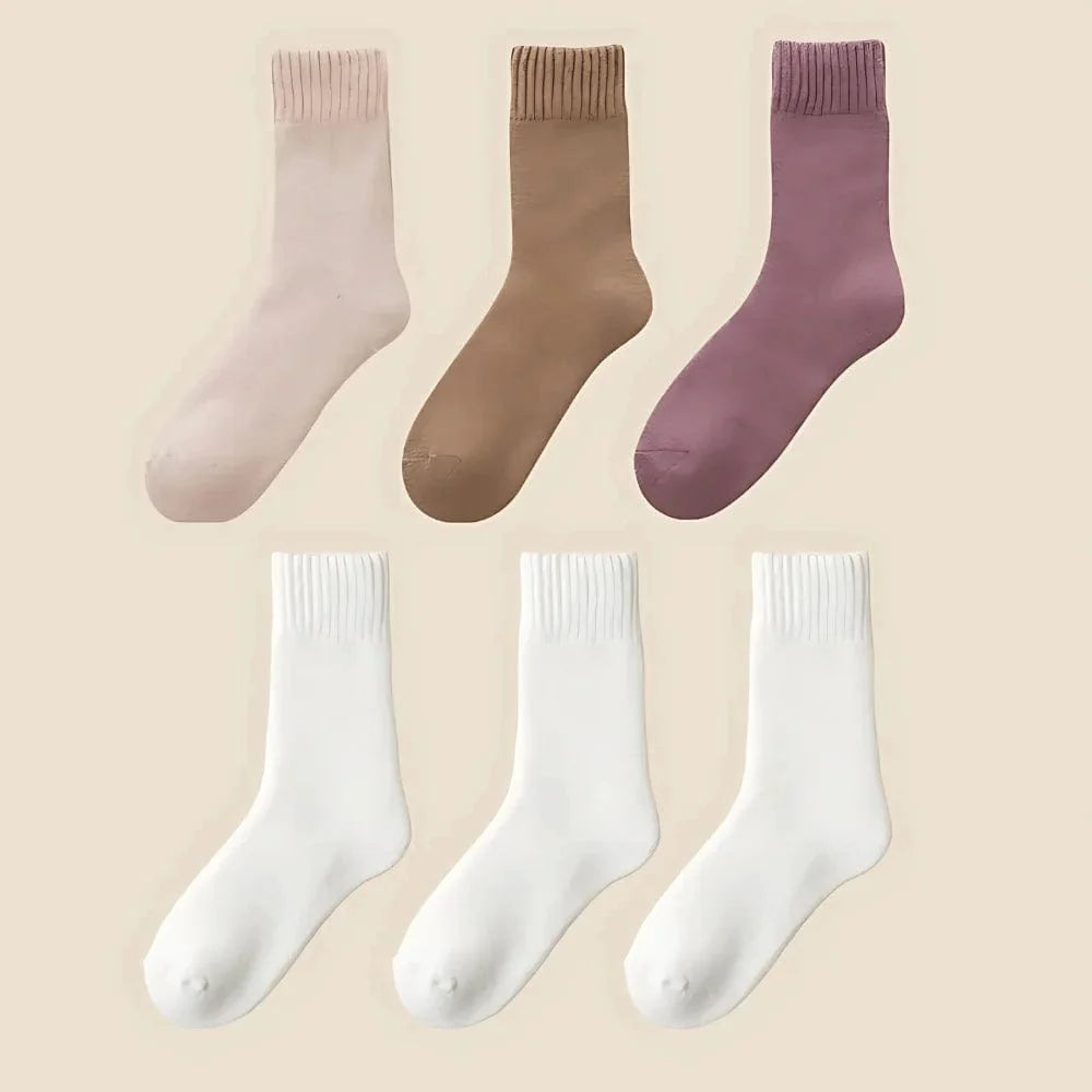 Chaussettes douillettes pour l’hiver