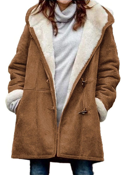 Manteau d'hiver à capuche