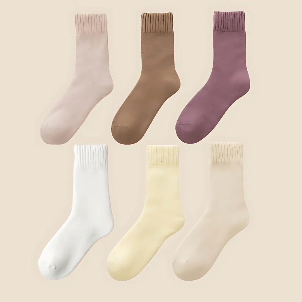 Chaussettes douillettes pour l’hiver